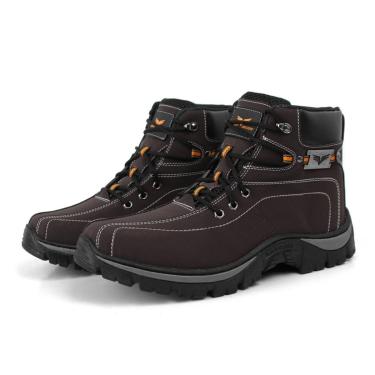 Imagem de Bota Masculino Adventure Coturno trabalho Trilha Conforto-Masculino
