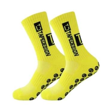 Imagem de Meias Esportivas Antiderrapantes Masculinas Para Futebol E Basquete, 1