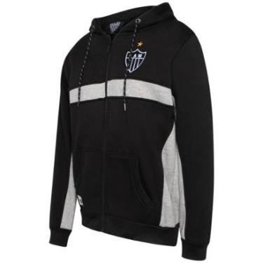 Imagem de Jaqueta Moletom Atlético Mineiro com Capuz 2023 Masculina-Masculino