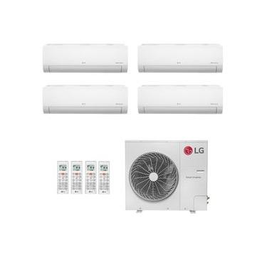Imagem de Ar-Condicionado Multi Split Inverter LG 48.000 (2x Evap HW 7.000 + 2x Evap HW 18.000) Só Frio 220V