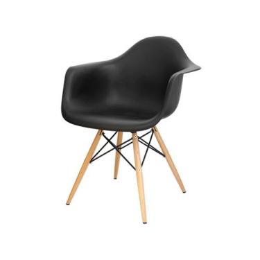 Imagem de Cadeira Eames DAW na Cor Preta - ordesign, Preto, 1 unidade