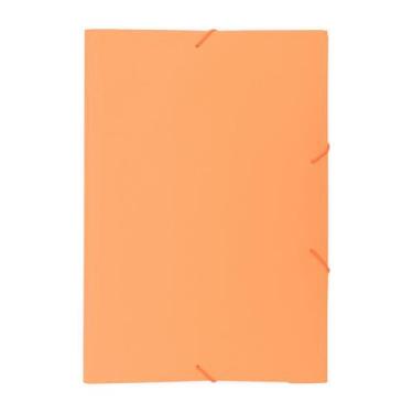 Imagem de Pasta Aba Elástica Ofício Laranja Pastel ACP, ACP-1421-LA