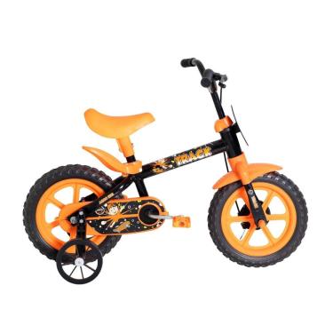 Imagem de Bicicleta Infantil Aro 12 TK3 Preto/Laranja Track