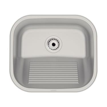 Imagem de Tanque Tramontina Hera Compact 19 Litros em Aço Inox Acetinado 40x35 cm Outlet