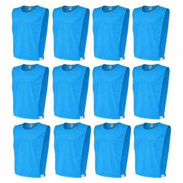 Imagem de KIT COLETE 12 PÇAS LISO TREINO E ATIVIDADES ESPORTIVAS TRB ADULTO-Masculino