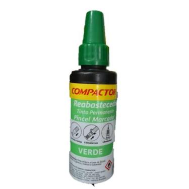 Imagem de Reabastecedor Pincel Permanente 30ml Compactor, Verde