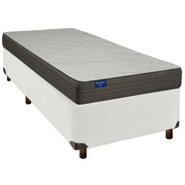 Imagem de Conjunto Cama Box Solteiro + Colchão Orthotech Inducol