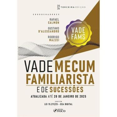 Imagem de Vade Mecum Familiarista E De Sucessões - 3ª Ed - 2026