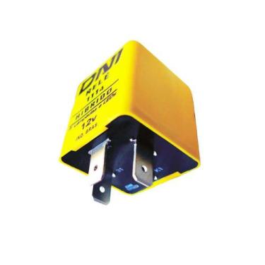 Imagem de Rele pisca seta híbrido para lampadas led e comum 3 terminais 120w - 1