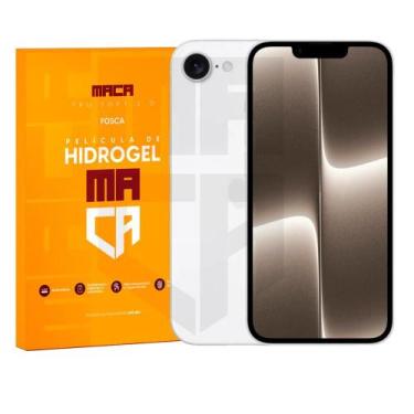 Imagem de Película Hidrogel Comp. Iphone 16E Transparente Ou Fosca - MACA, Fosca