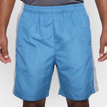 Imagem de Bermuda Gonew 7" Recorte Lateral Masculina, Azul petróleo, P