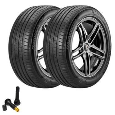 Imagem de Combo 2 Pneus Malibu X1 Cooper 225/50r18 95V Alenza 001 Bridgestone + 