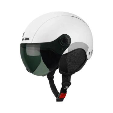 Imagem de Capacete De Ciclismo Adulto Com Lentes De Óculos De Proteção, Proteção