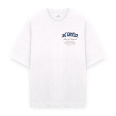Imagem de Camiseta Oversized Los Angeles Icon Off White Originals Brand-Unissex