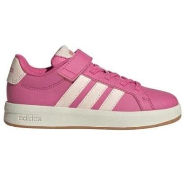 Imagem de Tênis Infantil Meninas Adidas Grand Court 3.0 Rosa - JP937-Feminino