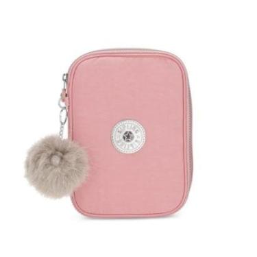 Imagem de Estojo Kipling 100 Pens Rosa Claro-Unissex