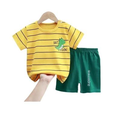 Imagem de Conjunto De Moletom De Algodão Para Crianças Com Estampa De Desenho An