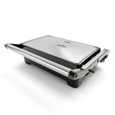 Imagem de Grill e Sanduicheira Britânia 2 em 1 Abertura 180º BGR28A