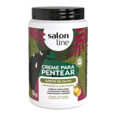 Imagem de Creme Para Pentear Azeite de Oliva Salon Line 1kg