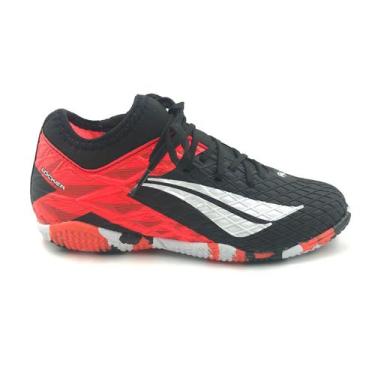 Imagem de Tênis Penalty Futsal Infantil RX Locker Y-3 Preto Laranja, Preto, 34