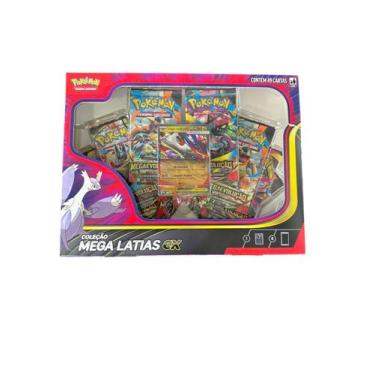 Imagem de Box Pokémon Megaevolução Mega Latias Ex 49 Cartas