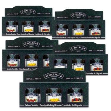 Imagem de Geleia Francesa St. Dalfour Kit 5 Packs Sortidos 84g- 15x28g, s