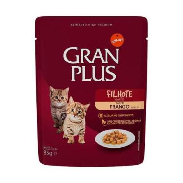 Imagem de Ração Úmida GranPlus Para Gatos Filhotes Sachê - 85g - Gran Plus