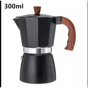 Imagem de cafeteira italiana 300ML 6 xicaras de cafe expresso cafeteira na cor p