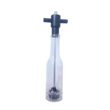 Imagem de Moedor de Sal e Pimenta Manual 30cm Aço Inox e Acrílico - Papel Mâchè