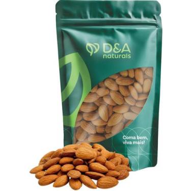 Imagem de Amêndoa Sem Casca Crua 1kg - D&A Naturals