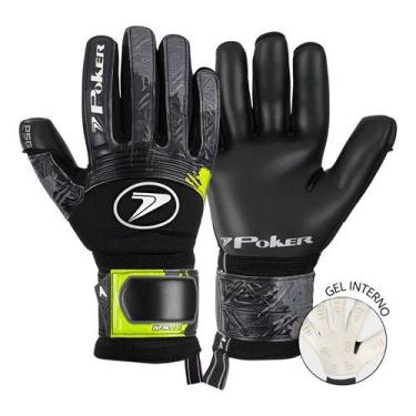 Imagem de Luva Goleiro Campo Poker Infinity Profissional, 01133ptchvdc, 10, 0113