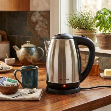 Imagem de Chaleira elétrica unitermi atacama inox 1,8l 220v cinza, 220V