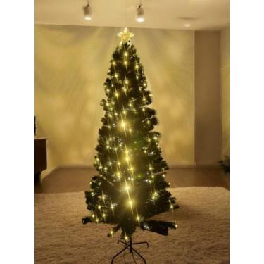 Imagem de Árvore Natalina 180cm Grande Verde Arvore Natal Leds Amarelo - Multiar