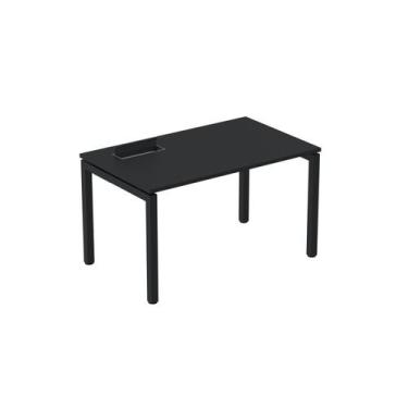 Imagem de Escrivaninha Mesa Escritório Plataforma para 1 Pessoa com Caixa de Tom