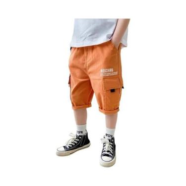 Imagem de Shorts De Verão Para Meninos Adolescentes, Calças Casuais Confortáveis