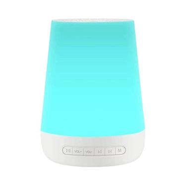 Imagem de Máquina De Ruído Branco Inteligente Para Bebês Com Luzes Noturnas Colo