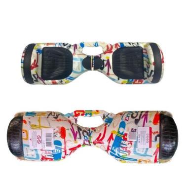 Imagem de Hoverboard Branco Smart Balance Completo Com Led