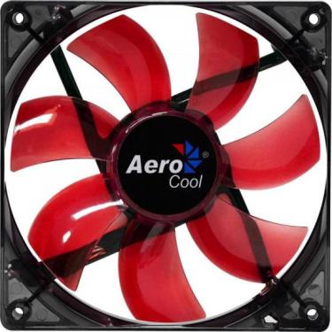 Imagem de Cooler Fan 12cm red LED EN51363 Vermelho aerocool