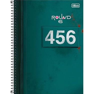 Imagem de Kit de Cadernos, Tilibra, Universitário, 1 Matéria, Capa Dura, Round 6, 80 Folhas, Pacote com 4, Sortida, 33.749