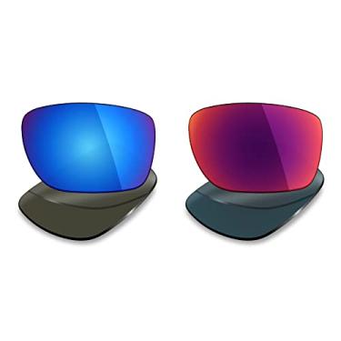Imagem de Mryok 2 pares de lentes polarizadas de substituição para óculos de sol Oakley Turbine – opções