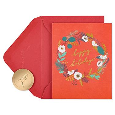 Imagem de Papyrus Cartões de Natal em caixa, guirlanda de boas festas (20 unidades)