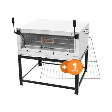 Imagem de KIT - Forno Gás Industrial Roma Inox FIRI110 + Grade Extra - Venâncio
