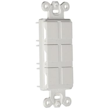 Imagem de Lutron CA-6PF-WH Moldura Claro de 6 portas, branca