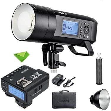 Imagem de Godox AD400 Pro AD400Pro Flash 400W com acionador Godox X2T-C GN72 TTL Monolight, 1/8000 HSS, sistema 2.4G, tempo de reciclagem de 0,01-1s Flash estroboscópico completo com refletor Bowens Mount