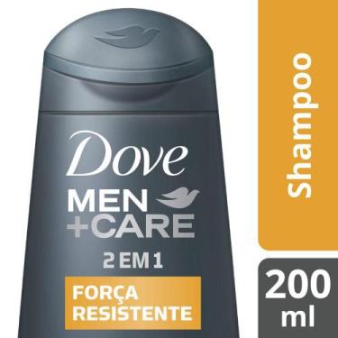 Imagem de Shampoo Dove Men+Care 2 Em 1 Força Resistente 200ml