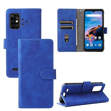 Imagem de For for UMIDIGI Bison Pro Solid Color Skin Feel Magnetic Buckle Horizontal Flip Texture PU Leather Case with Holder & Card Slots & Wallet
