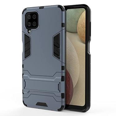 Imagem de Mobile phone accessories Para Samsung for Galaxy A12 5G PC + TPU Capa protetora à prova de choque com suporte phone case