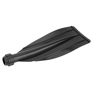 Imagem de Vbestlife 1 par de acessórios de reposição de lâmina de remo de canoa de caiaque leve com tampa de parafuso preto