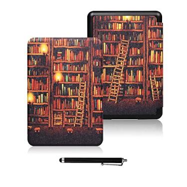 Imagem de Capa para Kindle 11.ª geração lançada em 2022 - Capa durável com despertar/hibernação automática e caneta Stylus serve para Kindle 11.2022 (não serve para Kindle Paperwhite 11.2)