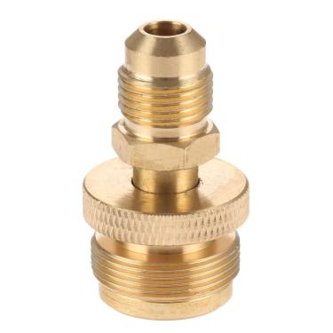 Imagem de Aupoko adaptador de regulador de tanque de propano portátil de 450 g para rosca macho de 0,95 cm (5/8" - 18UNF), peças de fogão de grelha para acampamento, serve para aquecedores, queimadores, fogão, fogão, peças de lareira